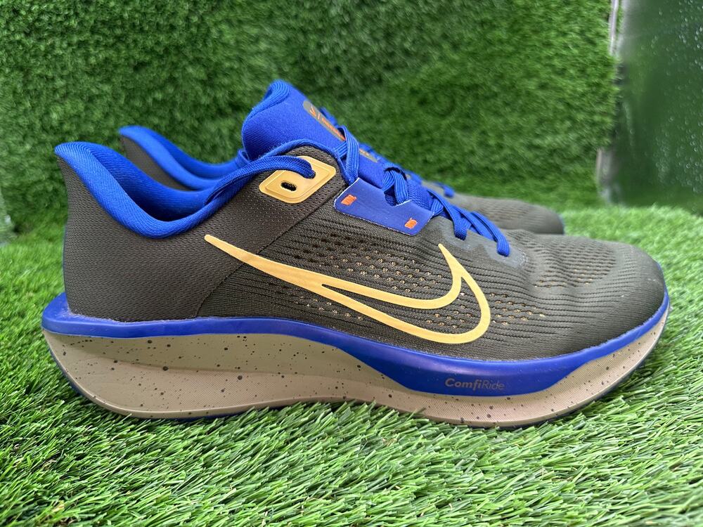 Nike Quest 6 HQ3223-325 Athletic Sneaker Men 11.5 Green Mesh Road Running Sports